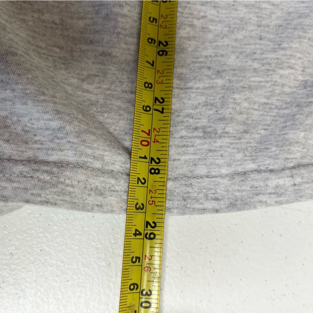 Fruit of the Loom Camper Queen Heather Gray Crew Neck Short Sleeve Tee Women XL - Picture 11 of 12